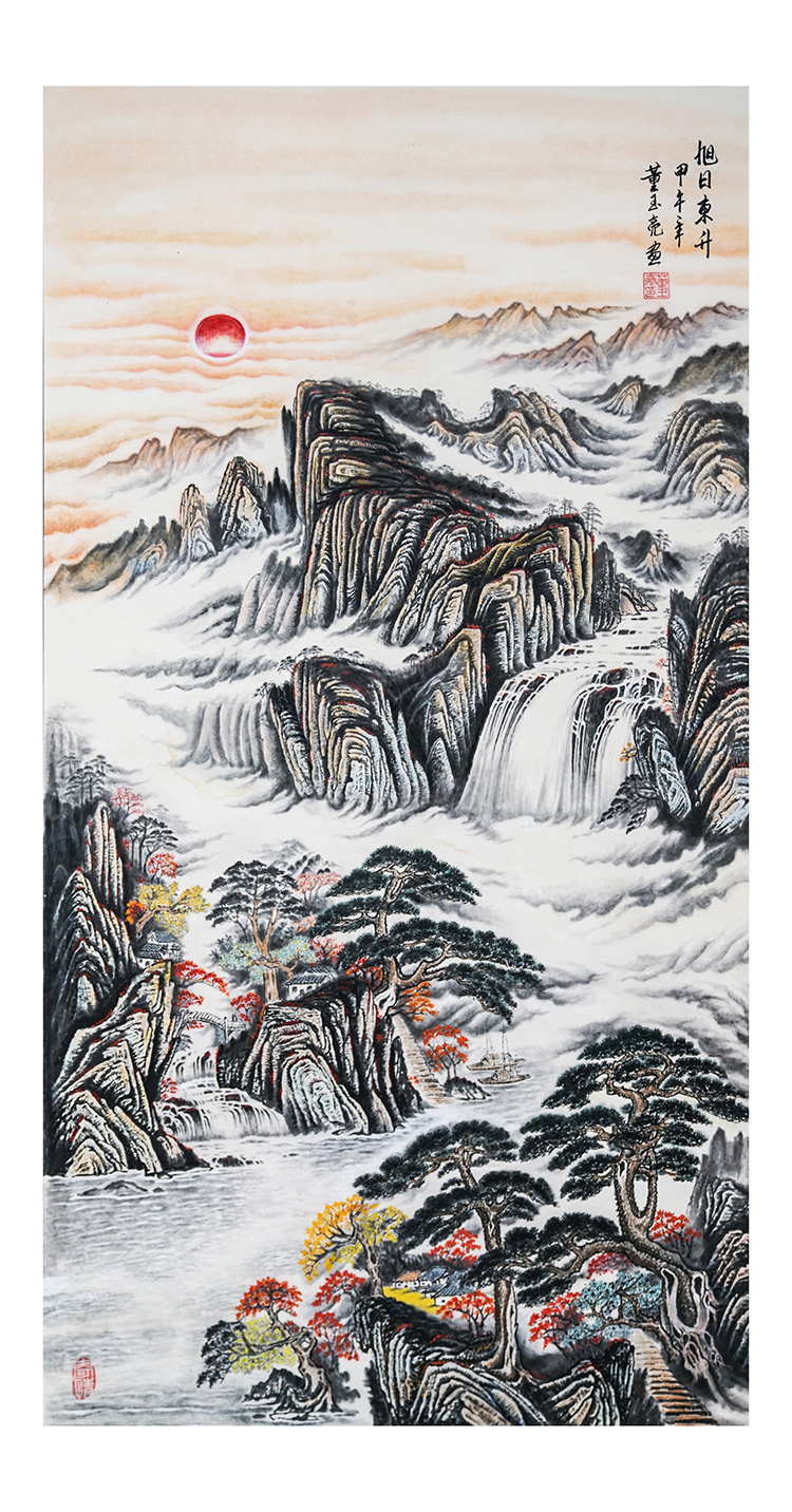 1676375807544884.jpg 绘画《旭日东升》董玉亮-北京长城司法鉴定所.jpg